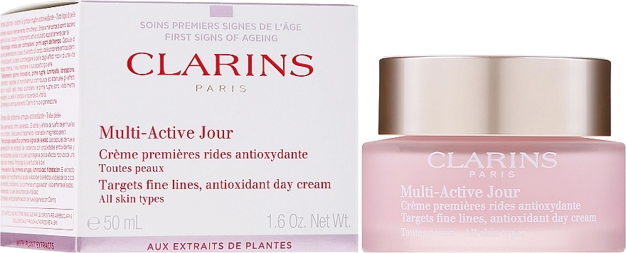 Clarins Денний крем Multi-Active Day Cream For All Skin Types - фото N4