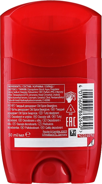 OLD SPICE Твердий дезодорант Bearglove Deodorant Stick - фото N2