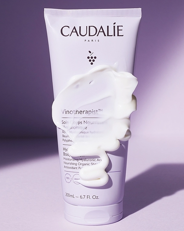 Caudalie Крем для тіла "Живильний" Vinotherapist Hyaluronic Nourishing Body Lotion - фото N4