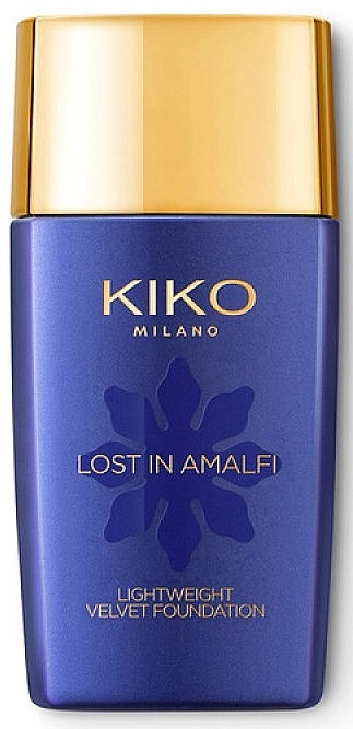 Kiko Milano Kiko Lost In Amalfi Lightweight Velvet Foundation Легка оксамитувата тональна основа - фото N1