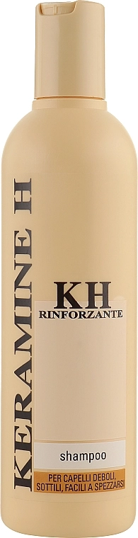 Keramine H Шампунь для укрепления волос Professional Shampoo Rinforzante - фото N3