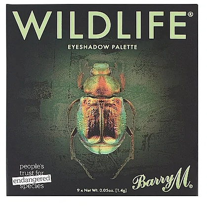 Barry M Cosmetics Wildlife Beetle WLEP5 Eyeshadow Charity Palette Палетка теней для век - фото N1