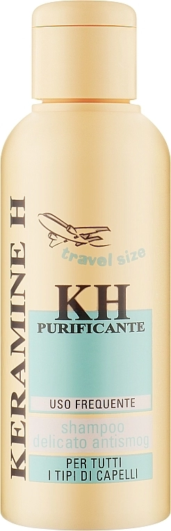 Keramine H Шампунь очищуючий для частого застосування Shampoo Antismog - фото N1