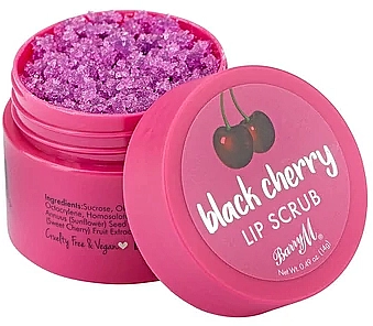 Barry M Скраб для губ "Вишня" Black Cherry Lip Scrub - фото N1