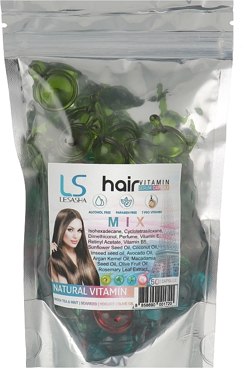 Lesasha Тайські капсули для волосся Hair Serum Vitamin Mix - фото N5