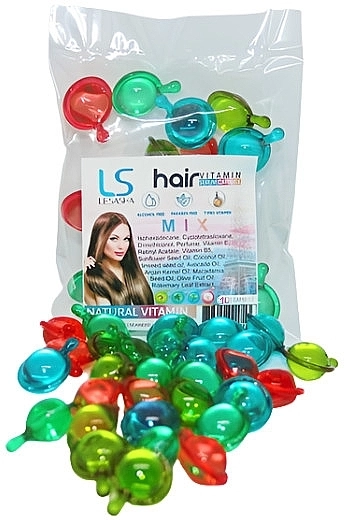 Lesasha Тайские капсулы для волос Hair Serum Vitamin Mix - фото N1