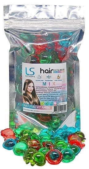 Lesasha Тайские капсулы для волос Hair Serum Vitamin Mix - фото N3