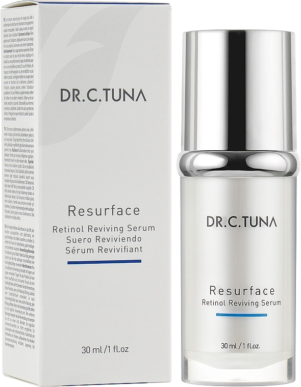 Farmasi Відновлювальна сироватка з ретинолом Dr.С.Tuna Resurface Retinol Revivivng Serum - фото N2