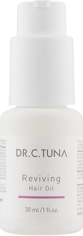 Farmasi Олія для відновлення волосся Dr.C.Tuna Reviving Hair Oil - фото N1