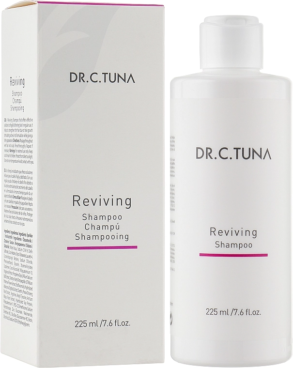 Farmasi Восстанавливающий шампунь Dr.C.Tuna Reviving Shampoo - фото N2