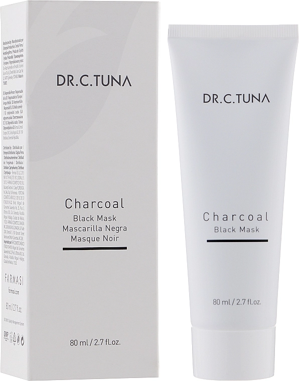 Farmasi Черная маска-пленка для лица Dr.С.Tuna Charcoal Black Mask - фото N1