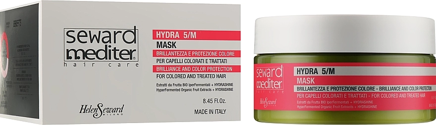 Helen Seward Маска для блиску й захисту кольору волосся Hydra 5/M Mask - фото N4