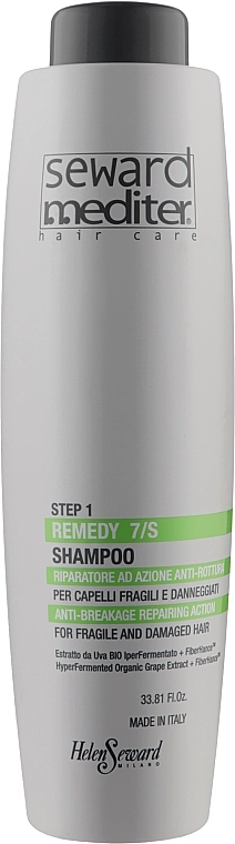 Helen Seward Відновлювальний шампунь проти ламкості волосся Remedy 7/S Shampoo - фото N1
