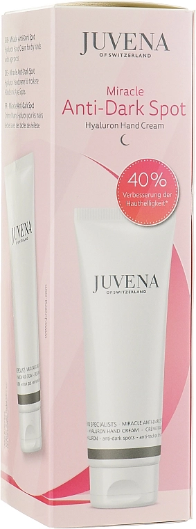 Juvena Крем для рук проти пігментації Skin Specialists Miracle Anti-Dark Spot Hyaluron Hand Cream - фото N2