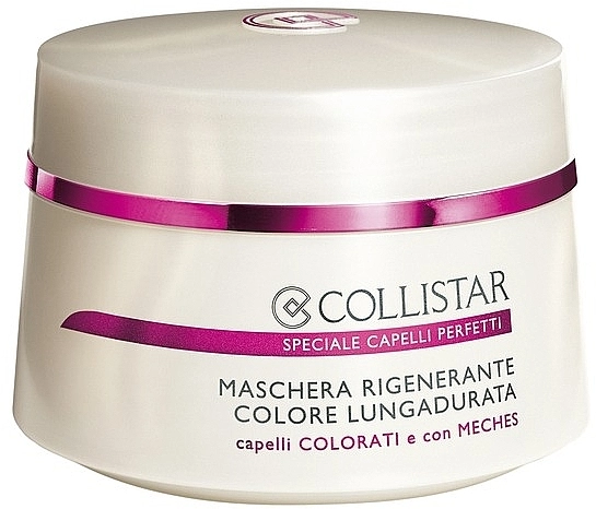 Відновлююча маска для фарбованого волосся - Collistar Regenerating Long-lasting Colour Mask, 200 мл - фото N1