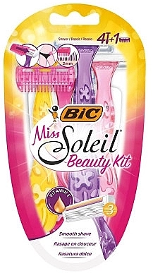 BIC Жіночий станок для гоління, 5 шт. Miss Soleil Beauty - фото N1