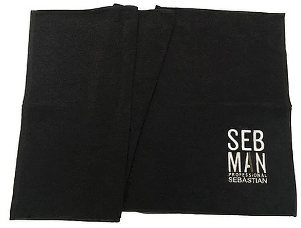 Sebastian Professional Полотенце, черное SEB MAN Towel - фото N1