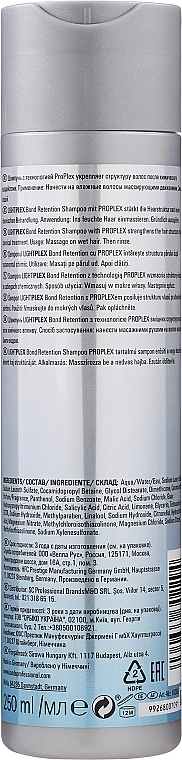 Londa Professional Шампунь для укрепления осветленных волос Lightplex Bond Retention Shampoo - фото N2