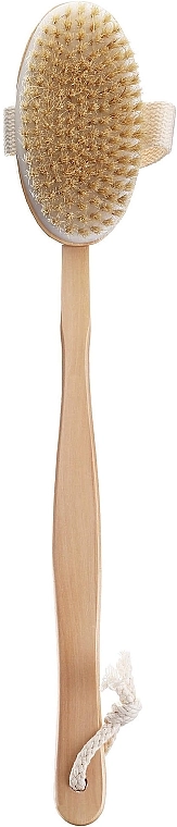SPL Щітка-масажер з дерев'яною ручкою, овальна - фото N1