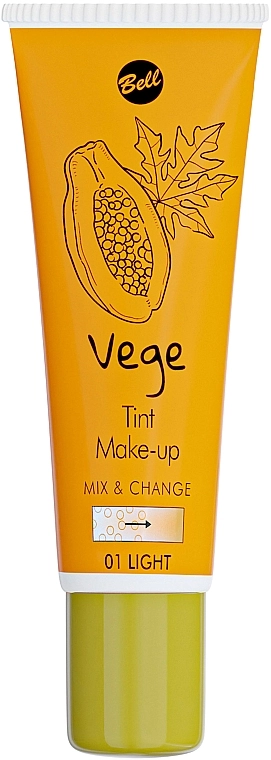 Bell Vege Tint Make-Up Mix & Change Тональний крем для обличчя - фото N1