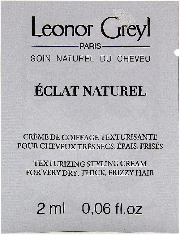 Leonor Greyl Крем-блеск для волос Eclat Naturel Texturizing Styling Cream (пробник) - фото N1
