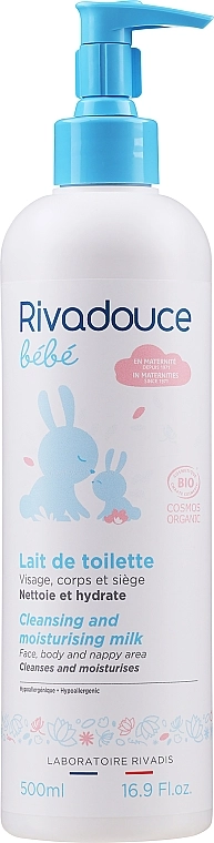 Rivadouce Очищающее молочко для тела Bebe Cleansing Milk - фото N1