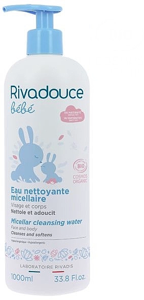 Rivadouce Мицеллярная вода Bebe Micellar Cleansing Water - фото N3