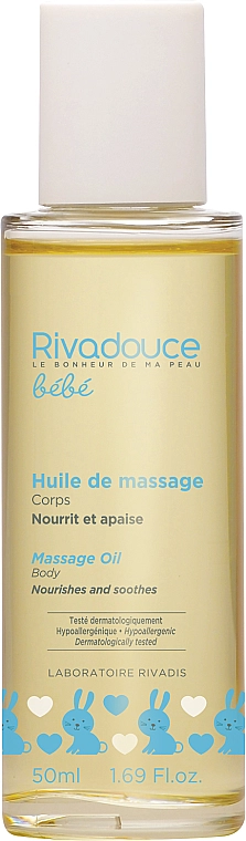 Rivadouce Масажна олія для тіла Baby Body Massage Oil - фото N1