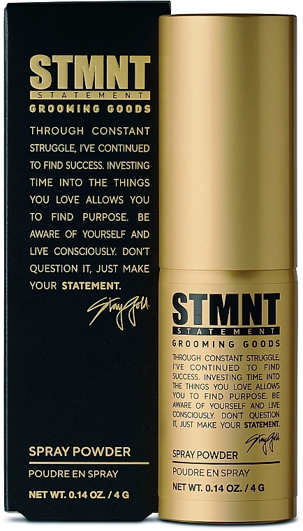 STMNT Пудра-спрей для волос Grooming Goods Powder Spray - фото N3