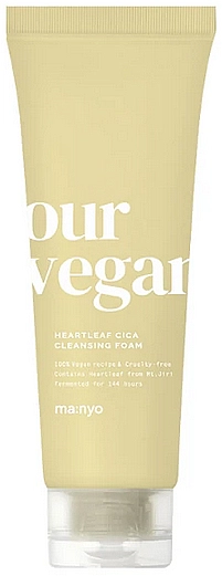 Manyo Пінка для вмивання Our Vegan Heartleaf Cica Cleansing Foam - фото N1