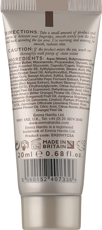 Emma Hardie Зволожувальний крем для обличчя Moisture Boost Vit+C Cream Travel Size - фото N2
