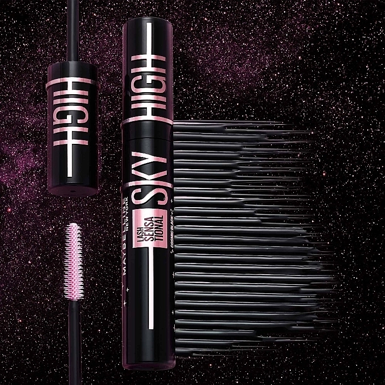 Maybelline New York Lash Sensational Sky High Cosmic Black Туш для вій подовжуюча - фото N9