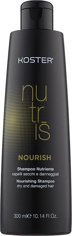 Koster Шампунь для сухих и поврежденных волос Nutris Nourish Shampoo - фото N1