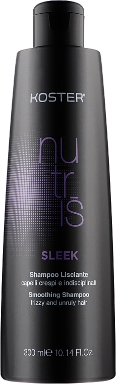Koster Шампунь для кучерявого й неслухняного волосся Nutris Sleek Shampoo - фото N1