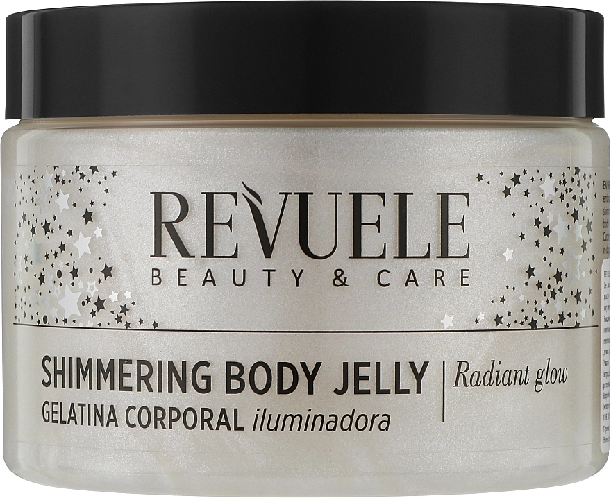 Revuele Мерехтливе срібне желе для тіла Shimmering Body Jelly Silver - фото N1