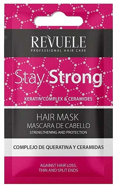 Revuele Маска від випадіння волосся Anti-hair Loss And split Ends Hair Mask Stay Strong - фото N1