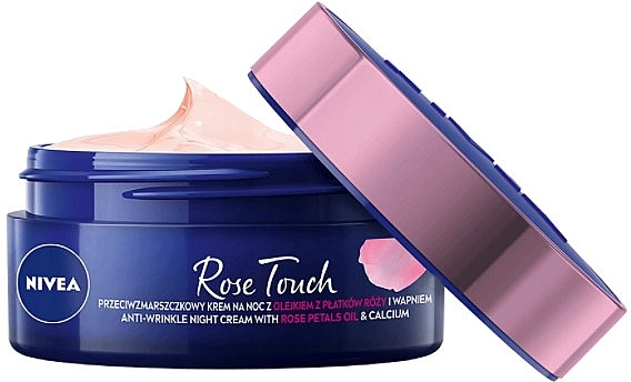 Nivea Ночной крем для лица Rose Touch Night Cream - фото N2