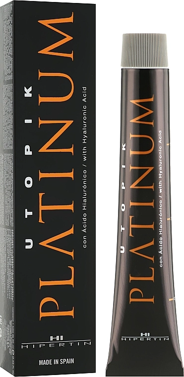 Hipertin Профессиональная стойкая краска для волос Utopik Platinum - фото N1