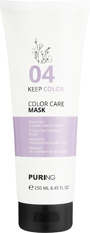 Puring Маска для підтримування кольору фарбованого волосся 04 Keepcolor Color Care Mask - фото N1