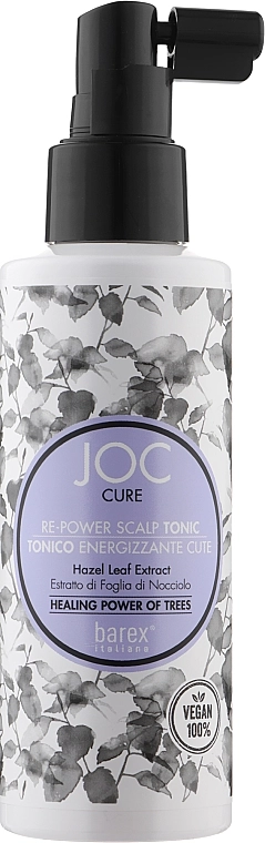 Barex Italiana Энергетический лосьон для кожи головы Joc Cure Re-Power Scalp Tonic - фото N1