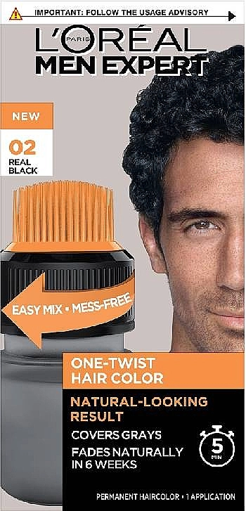 L’Oreal Paris Краска для волос для мужчин Men Expert One-Twist Hair Color - фото N1