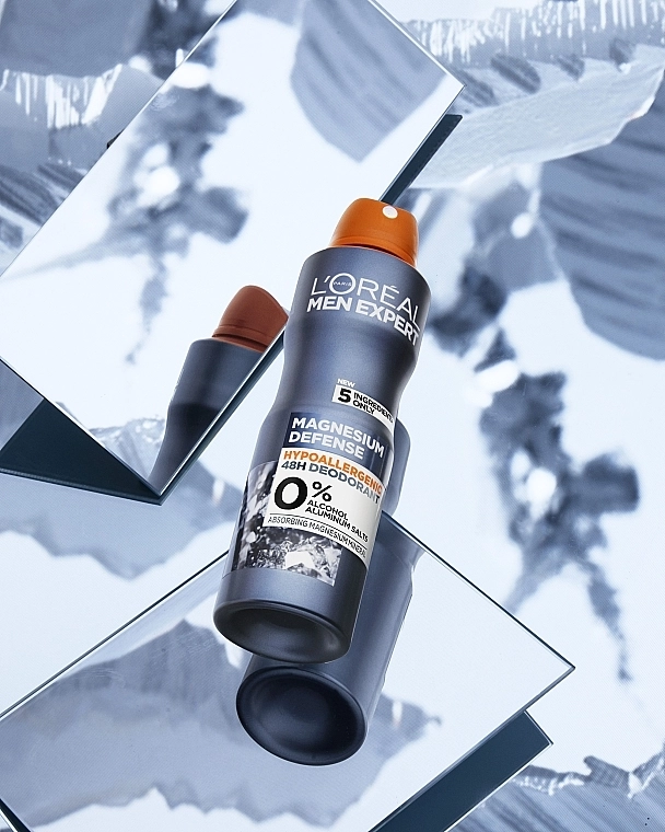 L’Oreal Paris Дезодорант-антиперспирант для тела "Защита Магния" Men Expert Magnesium Defence 48H Deodorant - фото N2