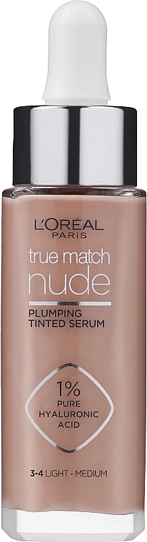 L’Oreal Paris True Match Nude Plumping Tinted Serum Тонирующая сыворотка для лица - фото N1