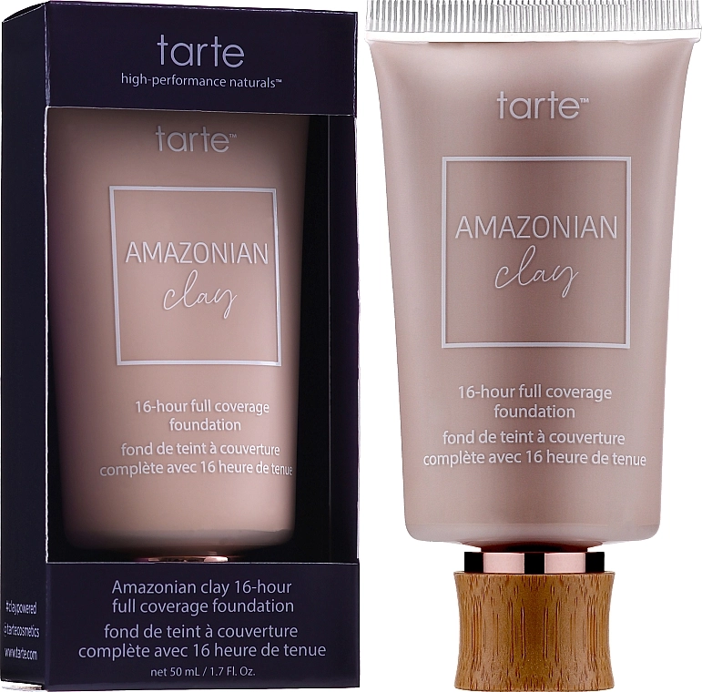 Tarte Cosmetics Amazonian Clay 16-Hour Full Coverage Foundation Тональный крем - фото N2