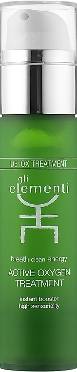 Gli Elementi Гель-маска для лица Detox Line Active Oxygen Treatment (тестер) - фото N1