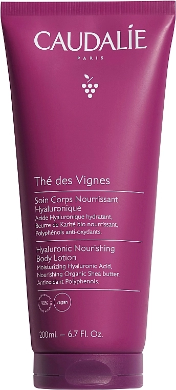 Caudalie The Des Vignes Nourising Body Lotion Лосьйон для тіла живильний, туба - фото N1