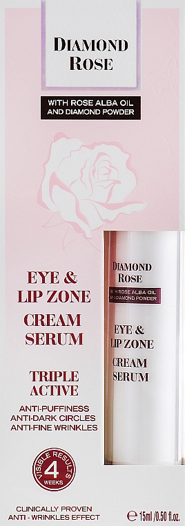 BioFresh Крем-сироватка для контуру очей і губ Diamond Rose Eye & Lip Zone Cream Serum * - фото N1