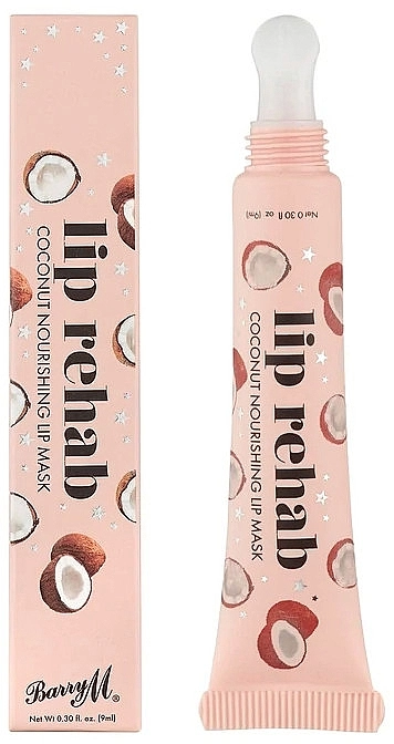 Barry M Живильна маска для губ "Кокос" Lip Rehab Coconut Nourishing Lip Mask - фото N1