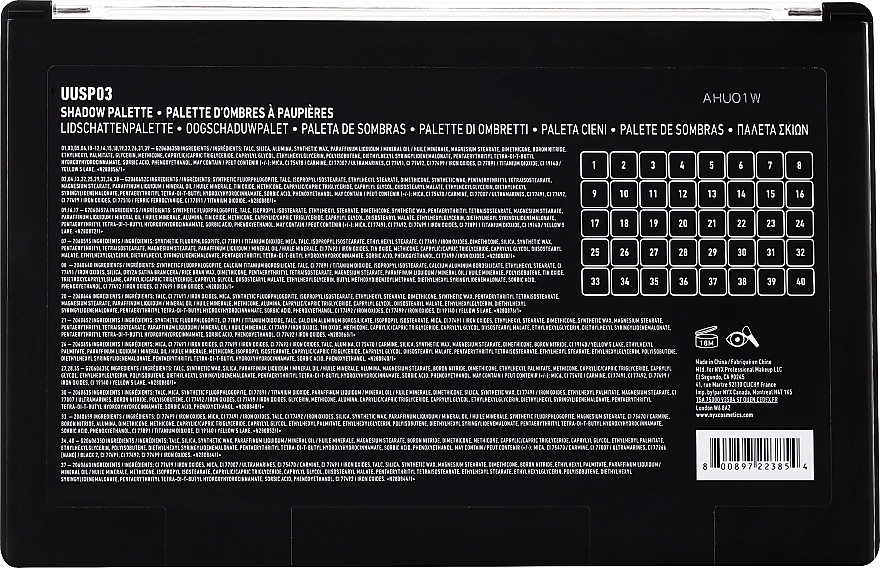 NYX Professional Makeup Makeup Ultimate Queen Eyeshadow Palette 40 Pan Limited Edition Палетка теней - фото N2