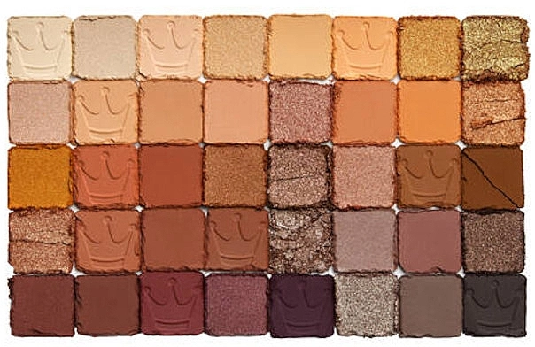 NYX Professional Makeup Makeup Ultimate Queen Eyeshadow Palette 40 Pan Limited Edition Палетка теней - фото N4
